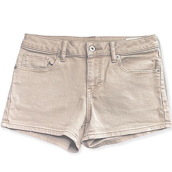 Uniqlo Pants - Uniqlo Tan Shortie Jeans Shorts S